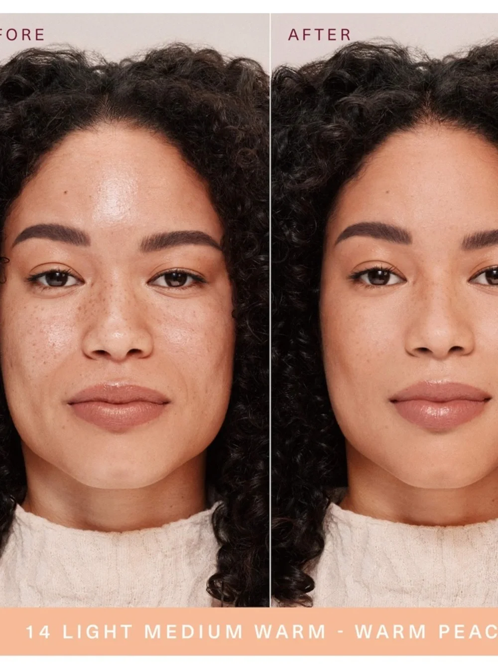 Rare Beauty 14 Light Med Warm True to Myself Natural Matte Longwear Foundation